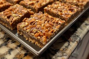 Peanut butter Toffee bars