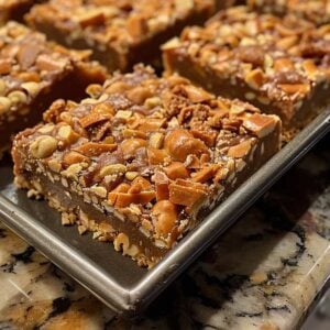 Peanut butter Toffee bars