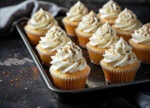 Cupcakes: Vanilla Bean Iced Cream Filled