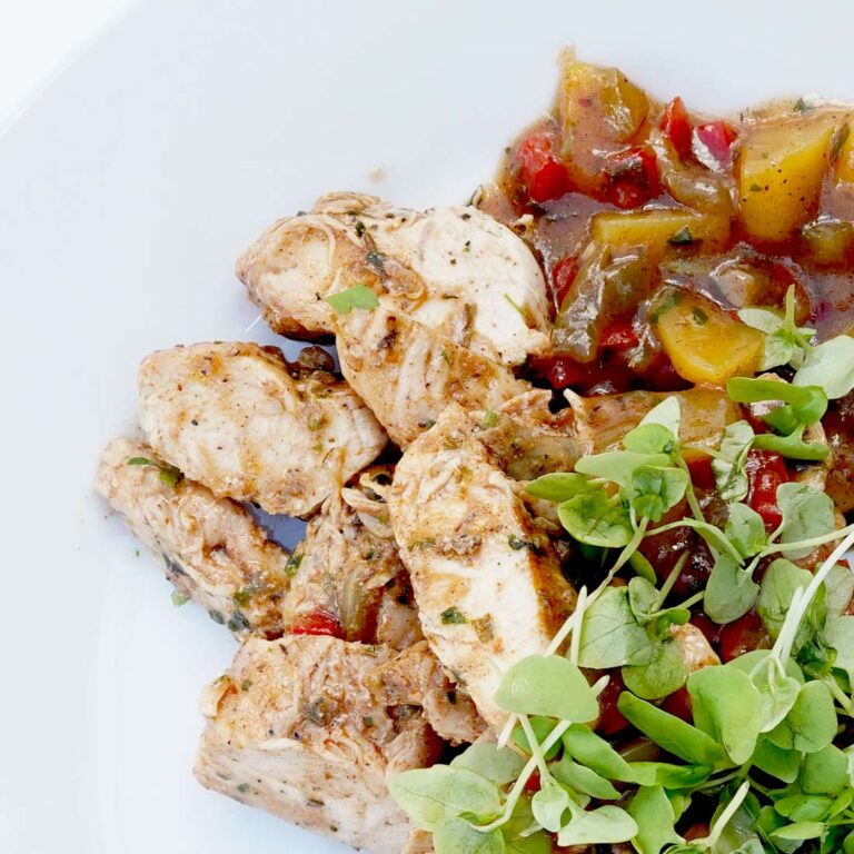 Mango Chutney Chicken w/ Coconut Rice Package