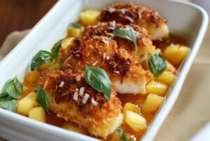 Coconut Crusted Chicken Tender