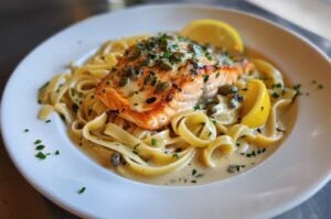 Salmon Piccata