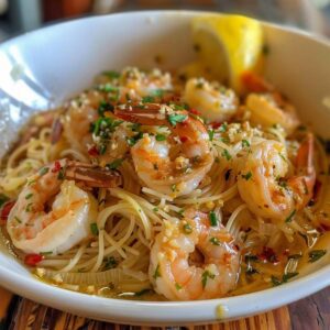 Shrimp Scampi & Pasta