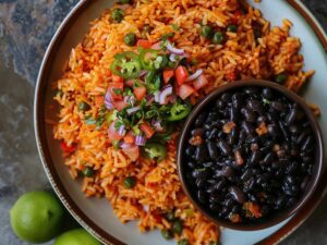 Spanish Rice & Black Beans