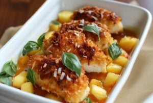 Caribbean Coconut Chicken