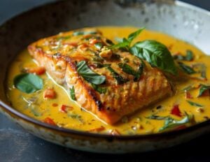 Coconut Curry Salmon