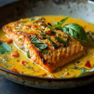 Coconut Curry Salmon