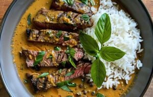Coconut Curry Steak