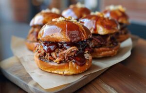 Kelli's Signature Sliders: BBQ Pulled Pork