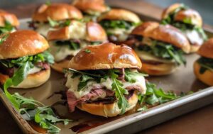Kelli's Signature Sliders: Roast Beef
