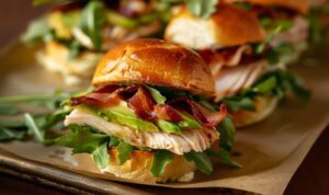 Kelli's Signature Sliders: Turkey Bacon