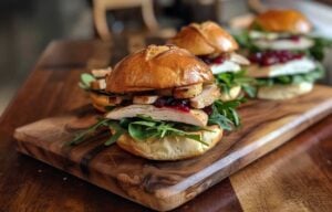 Kelli's Signature Sliders: Turkey Cranberry