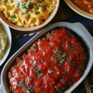 Meatloaf & Loaded Mash