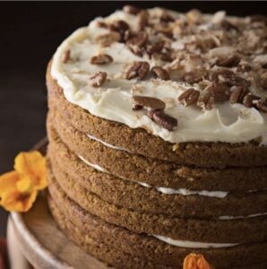 6 Layer Iced Carrot Cake