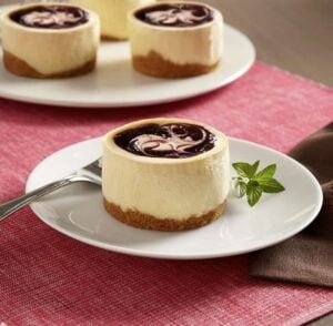 Black Cherry & Ricotta Cheesecake