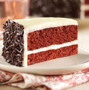 2 Layer Iced Red Velvet Cake