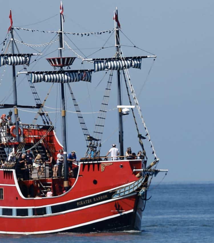 Captain Memo's Pirate Ship in Clearwater Beach