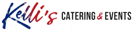 Kelli's Catering & Events - refreshed logo 2026 for Independence Day